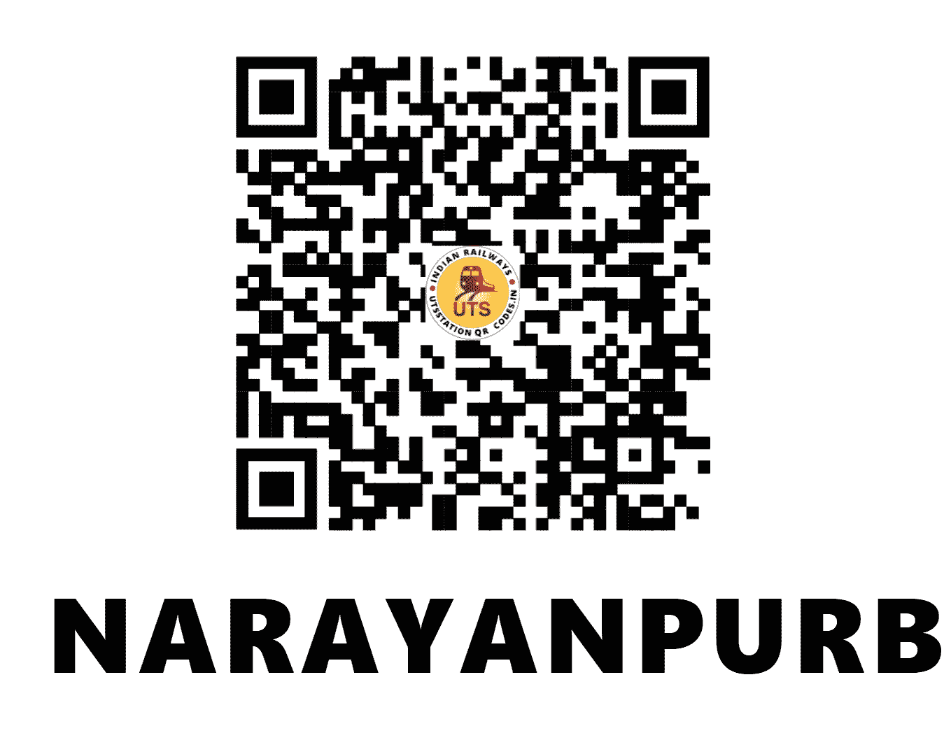 UTS QR Code for NARAYANPURBAZAR - NPBR (NC - UTTAR PRADESH)
